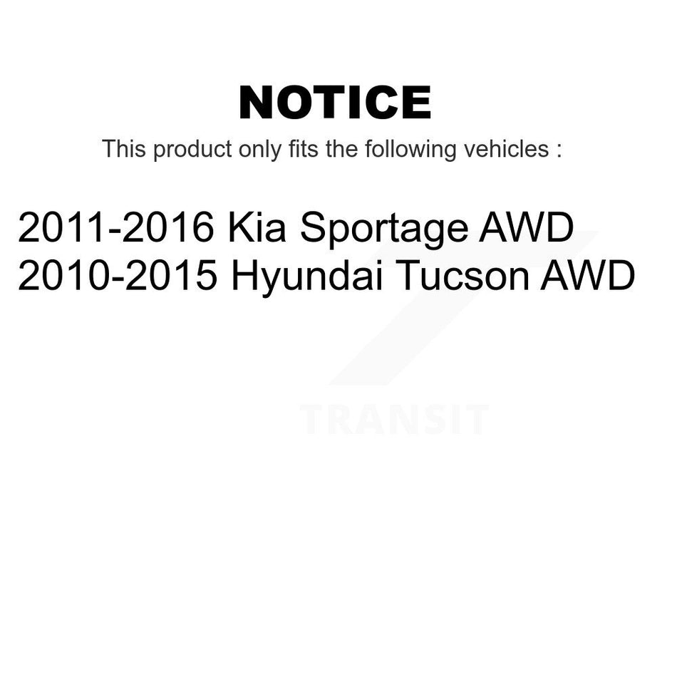 Rear Suspension Link Pair For Hyundai Tucson Kia Sportage AWD K72-100359