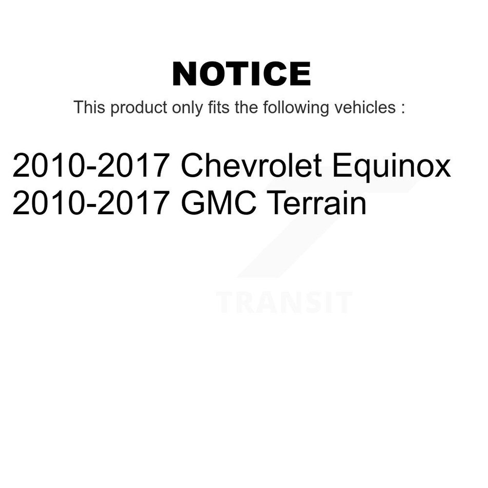 Front Suspension Ball Joints Pair For 2010-2017 Chevrolet Equinox GMC Terrain K72-100451