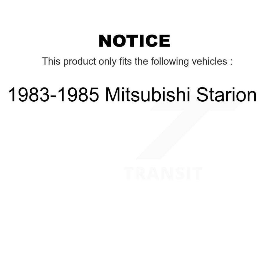 Front Rear Suspension Link Kit For 1983-1985 Mitsubishi Starion K72-100783