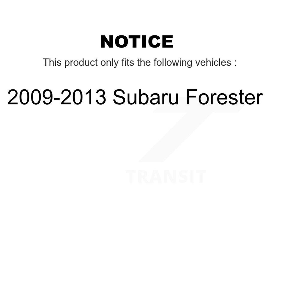 Front Rear Suspension Link Kit For 2009-2013 Subaru Forester K72-100796