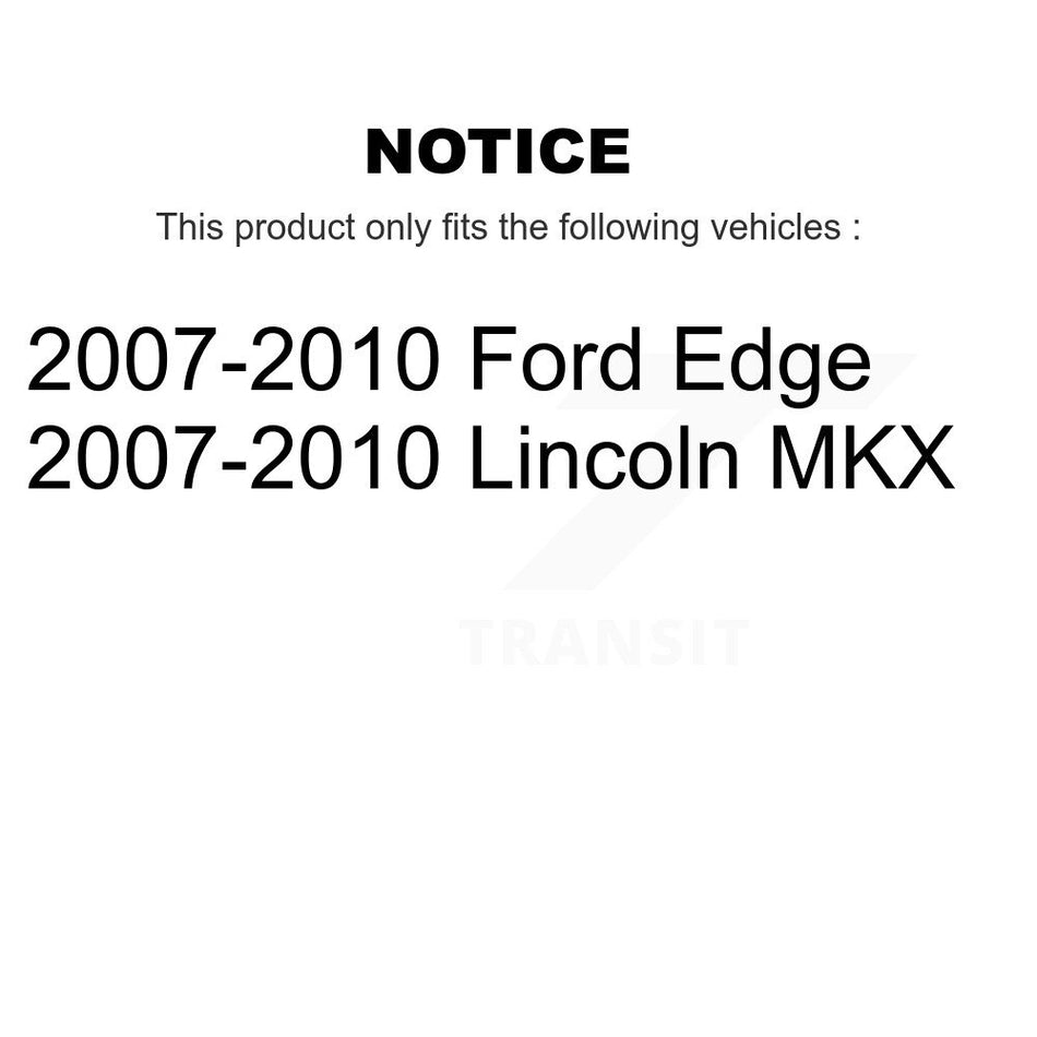 Front Rear Suspension Link Kit For 2007-2010 Ford Edge Lincoln MKX K72-100801