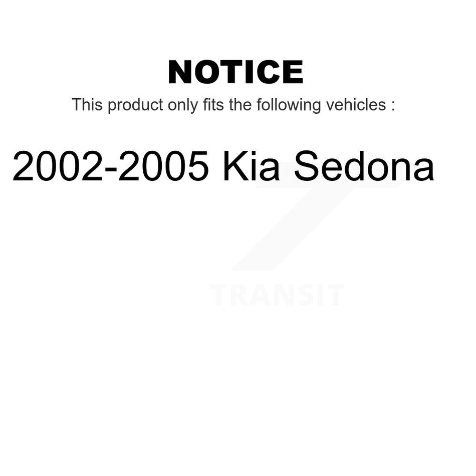 Rear Suspension Link Pair For 2002-2005 Kia Sedona K72-101310