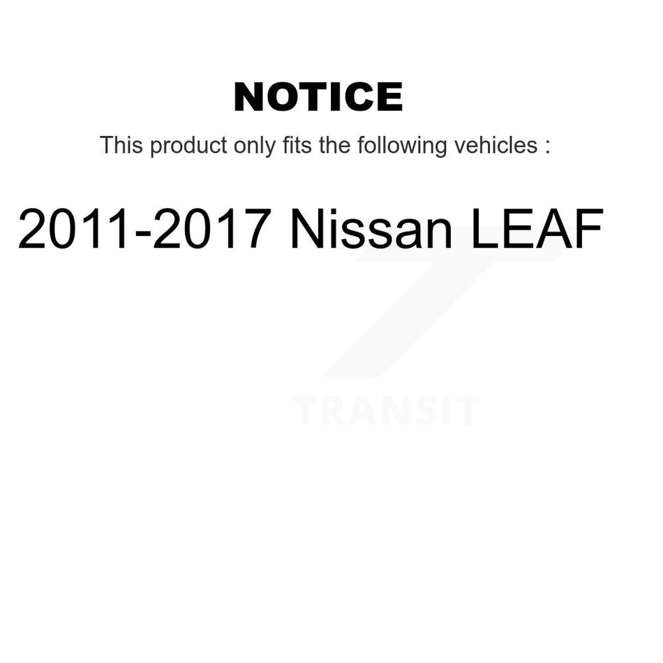 Rear Suspension Shock Absorber Pair For 2011-2017 Nissan LEAF K78-100646