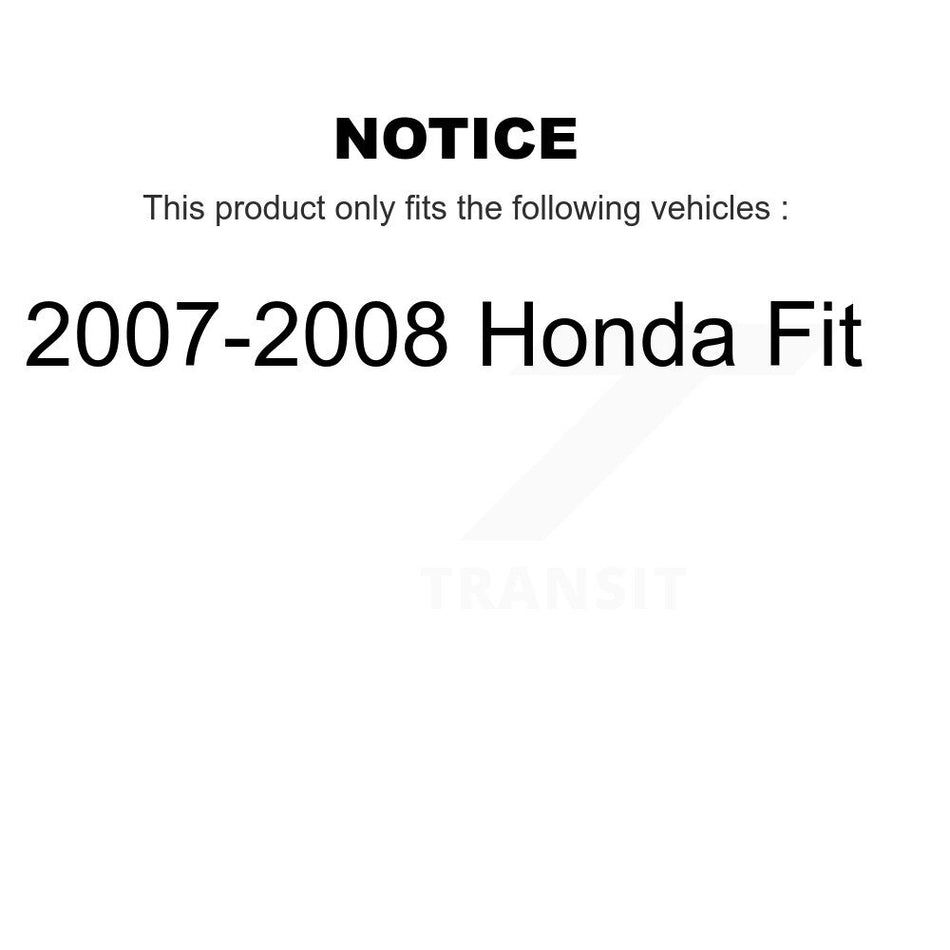 Front Complete Shock Assembly And TOR Link Kit For 2007-2008 Honda Fit KSS-100588