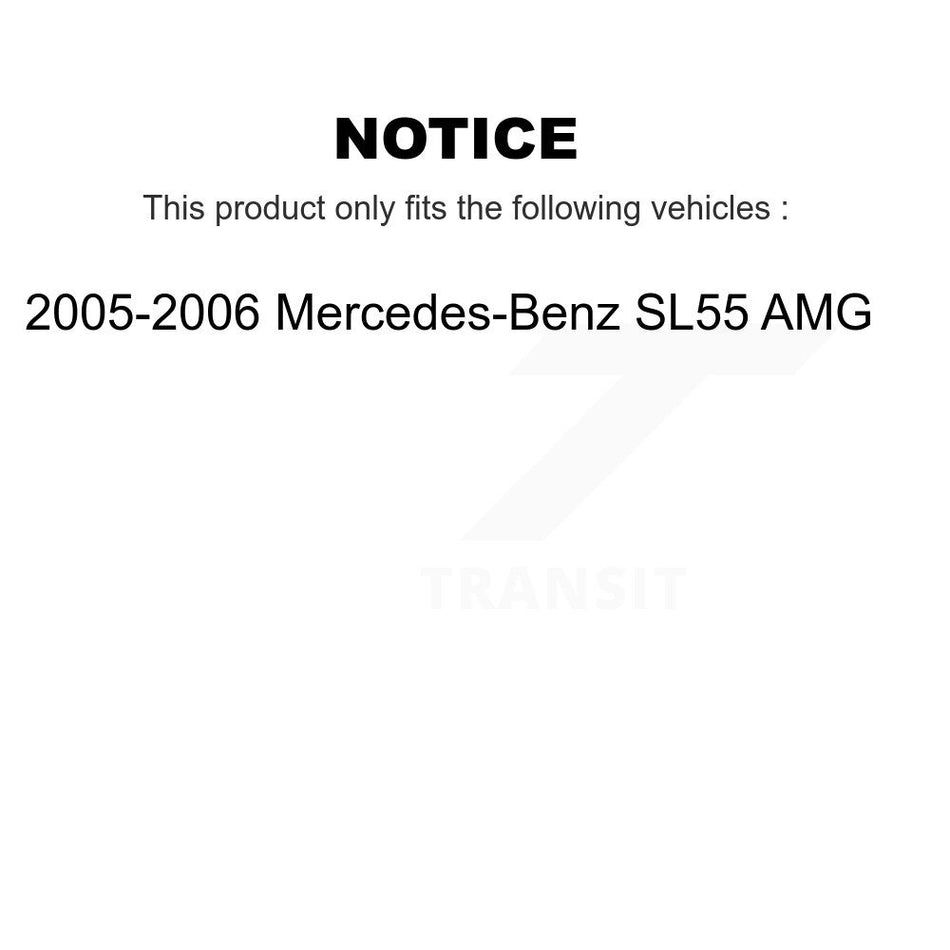 Front Suspension Control Arm And Ball Joint Assembly Stabilizer Bar Link Kit For 2005-2006 Mercedes-Benz SL55 AMG KTR-100004