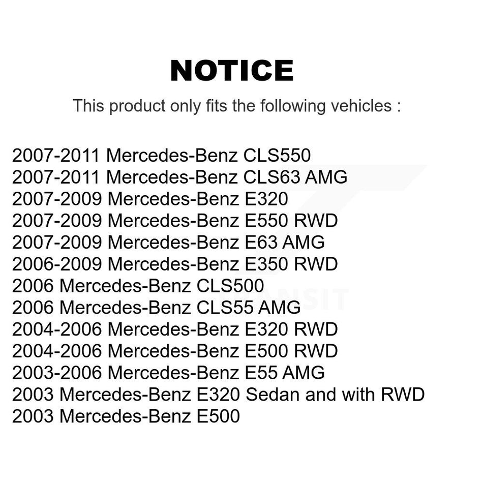 Front Suspension Control Arm And Ball Joint Assembly Stabilizer Bar Link Kit For Mercedes-Benz E350 E320 E500 CLS550 CLS500 E550 E55 AMG E63 CLS55 CLS63 KTR-100257