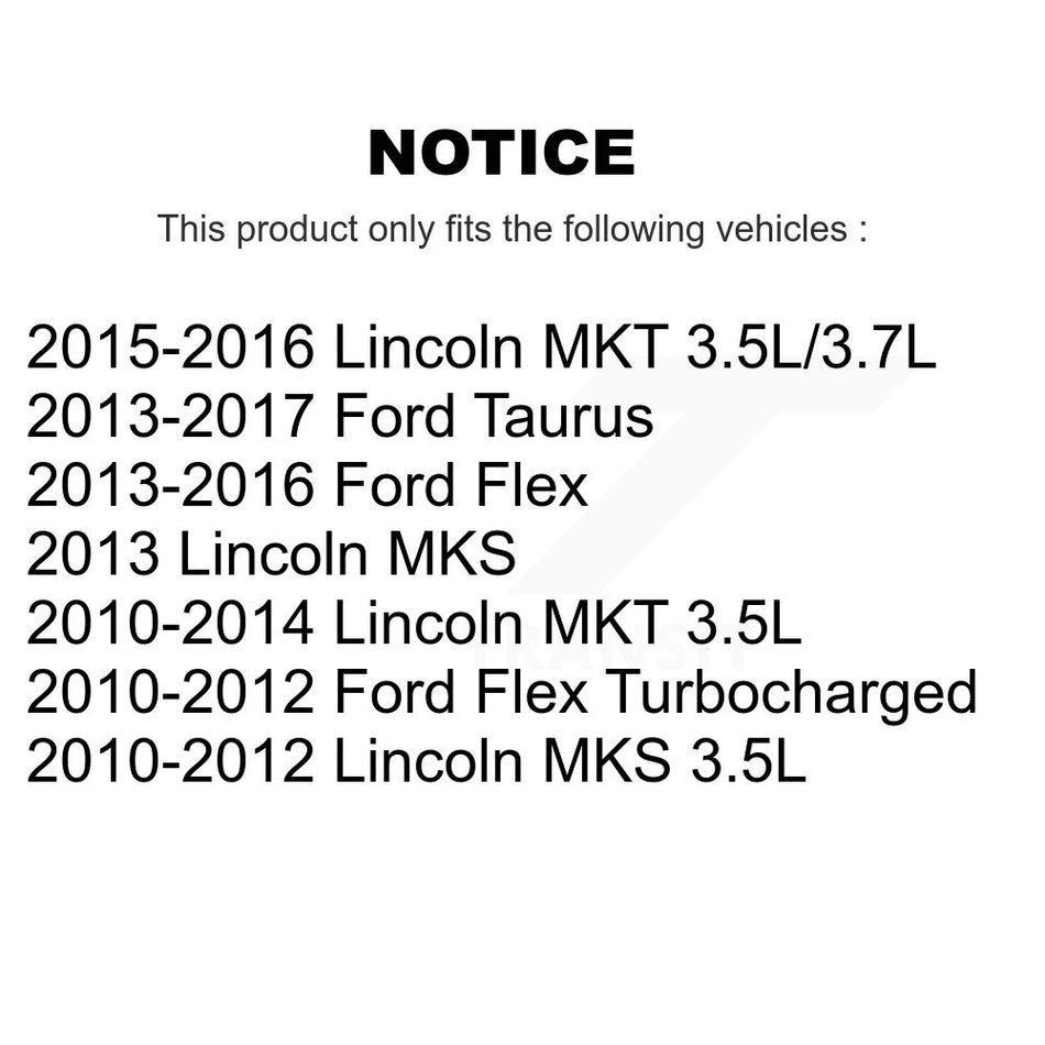 Front Suspension Control Arm And Ball Joint Assembly Steering Tie Rod End Stabilizer Bar Link Kit (8Pc) For Ford Taurus Flex Lincoln MKS MKT KTR-100475