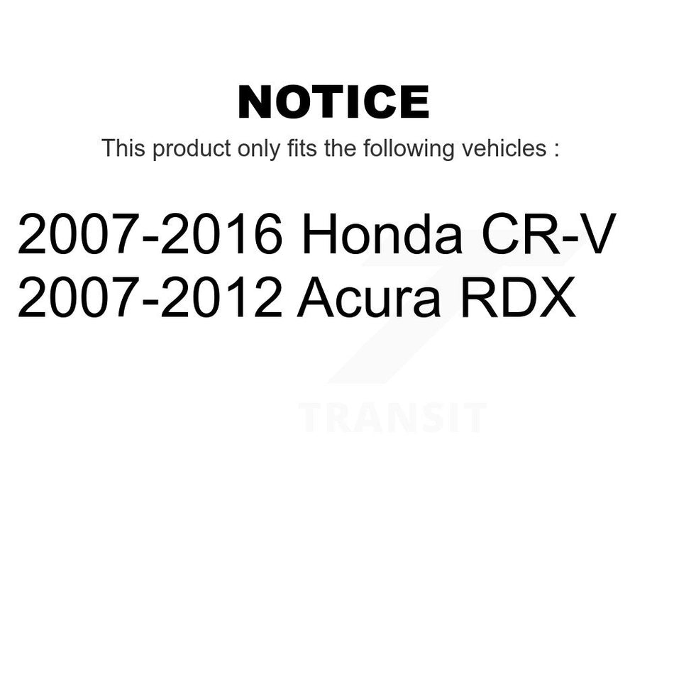 Front Suspension Stabilizer Bar Link Pair For Honda CR-V Acura RDX KTR-100717