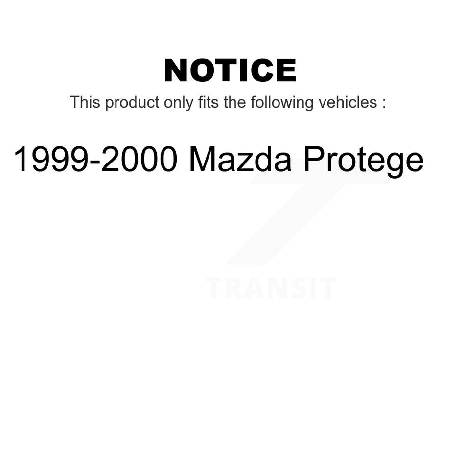 Front Suspension Stabilizer Bar Link Pair For 1999-2000 Mazda Protege KTR-100786