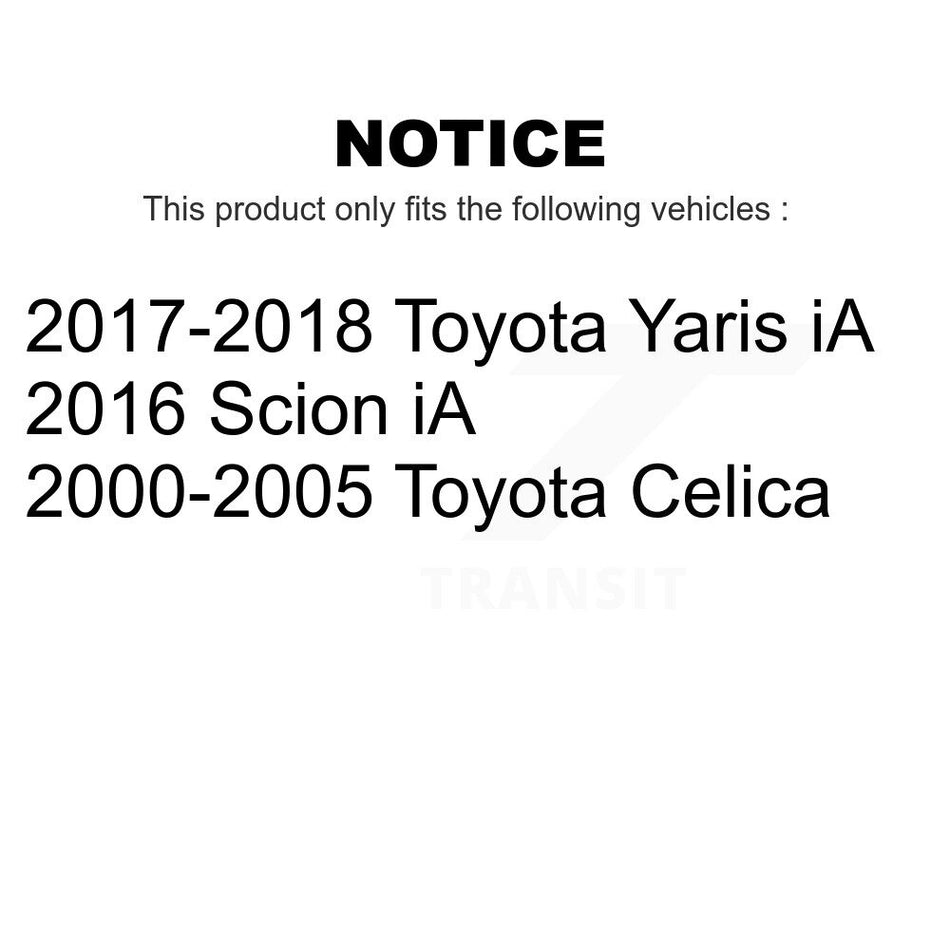 Front Suspension Stabilizer Bar Link Pair For Toyota Celica Yaris iA Scion KTR-100791