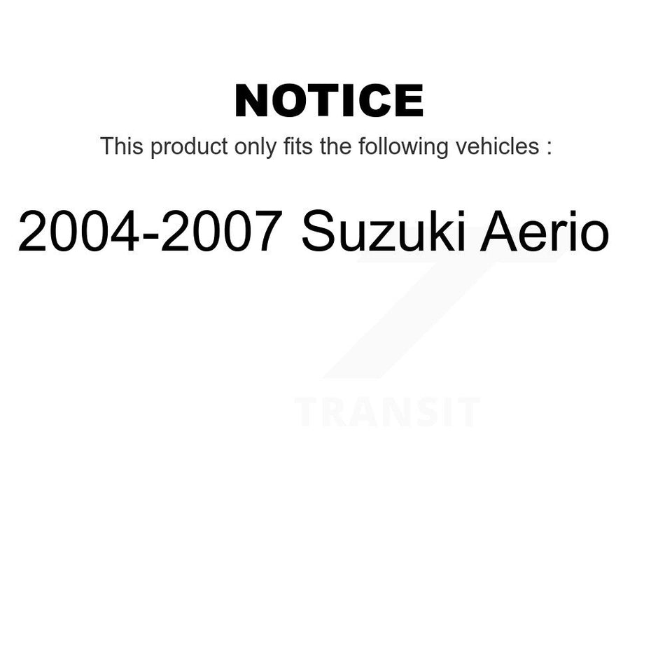 Rear Suspension Stabilizer Bar Link Pair For 2004-2007 Suzuki Aerio KTR-100959