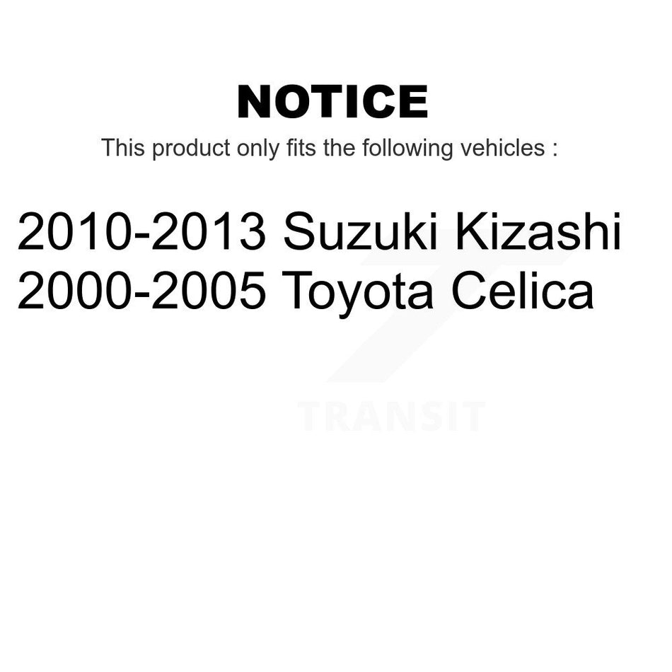 Rear Suspension Stabilizer Bar Link Pair For Toyota Celica Suzuki Kizashi KTR-101007