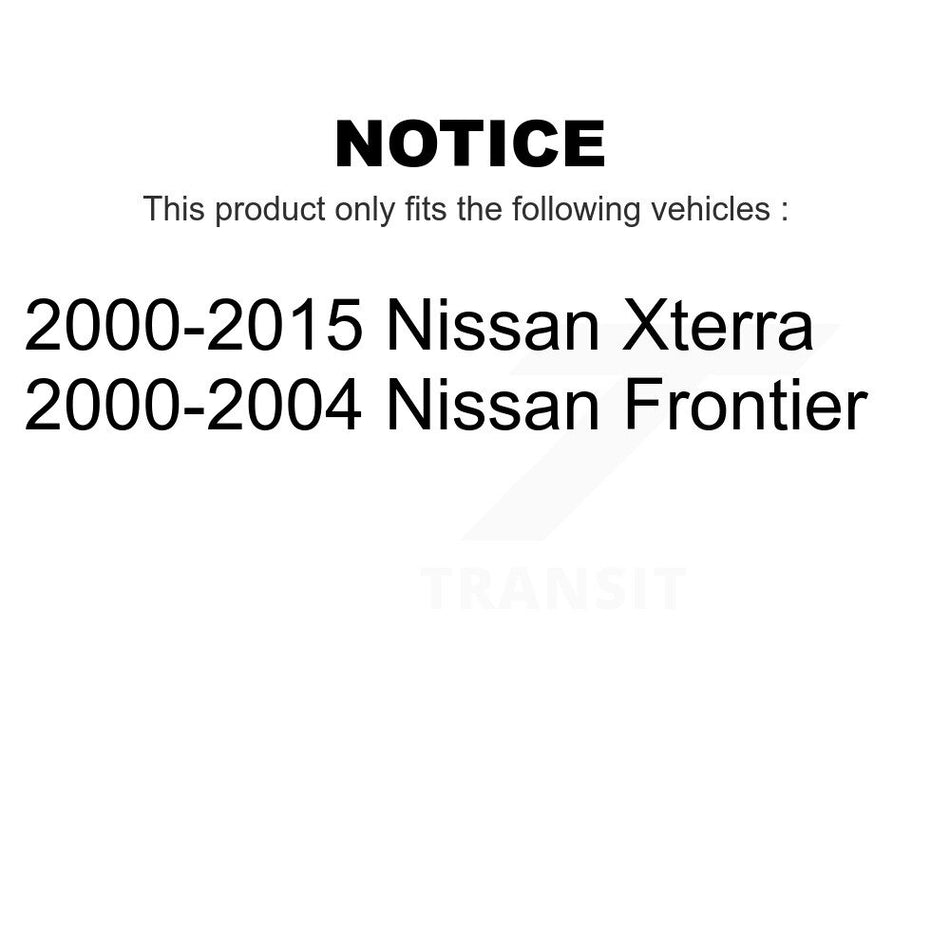 Rear Suspension Stabilizer Bar Link Pair For Nissan Xterra Frontier KTR-101048