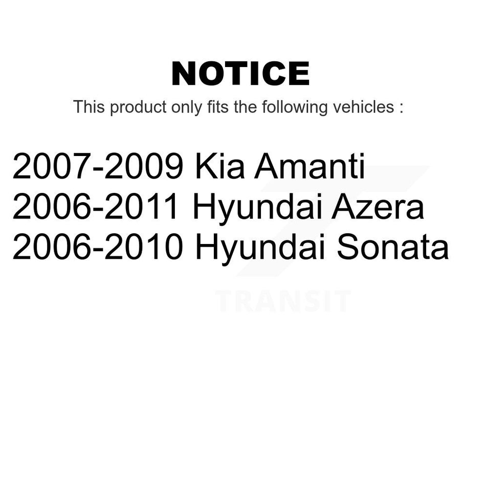 Front Suspension Ball Joints Pair For Hyundai Sonata Azera Kia Amanti KTR-101126