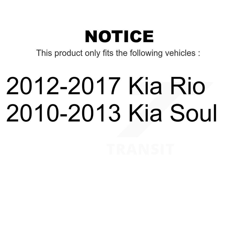 Front Suspension Ball Joints Pair For Kia Soul Rio KTR-101163