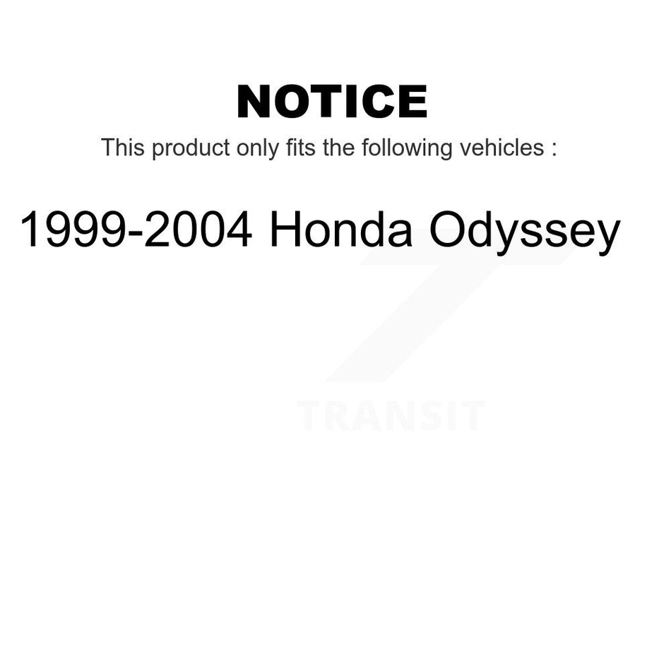 Front Suspension Ball Joints Pair For 1999-2004 Honda Odyssey KTR-101257