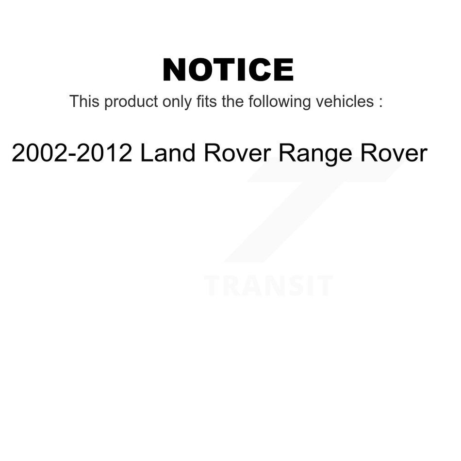 Front Suspension Control Arm And Ball Joint Assembly Pair For 2002-2012 Land Rover Range KTR-101535