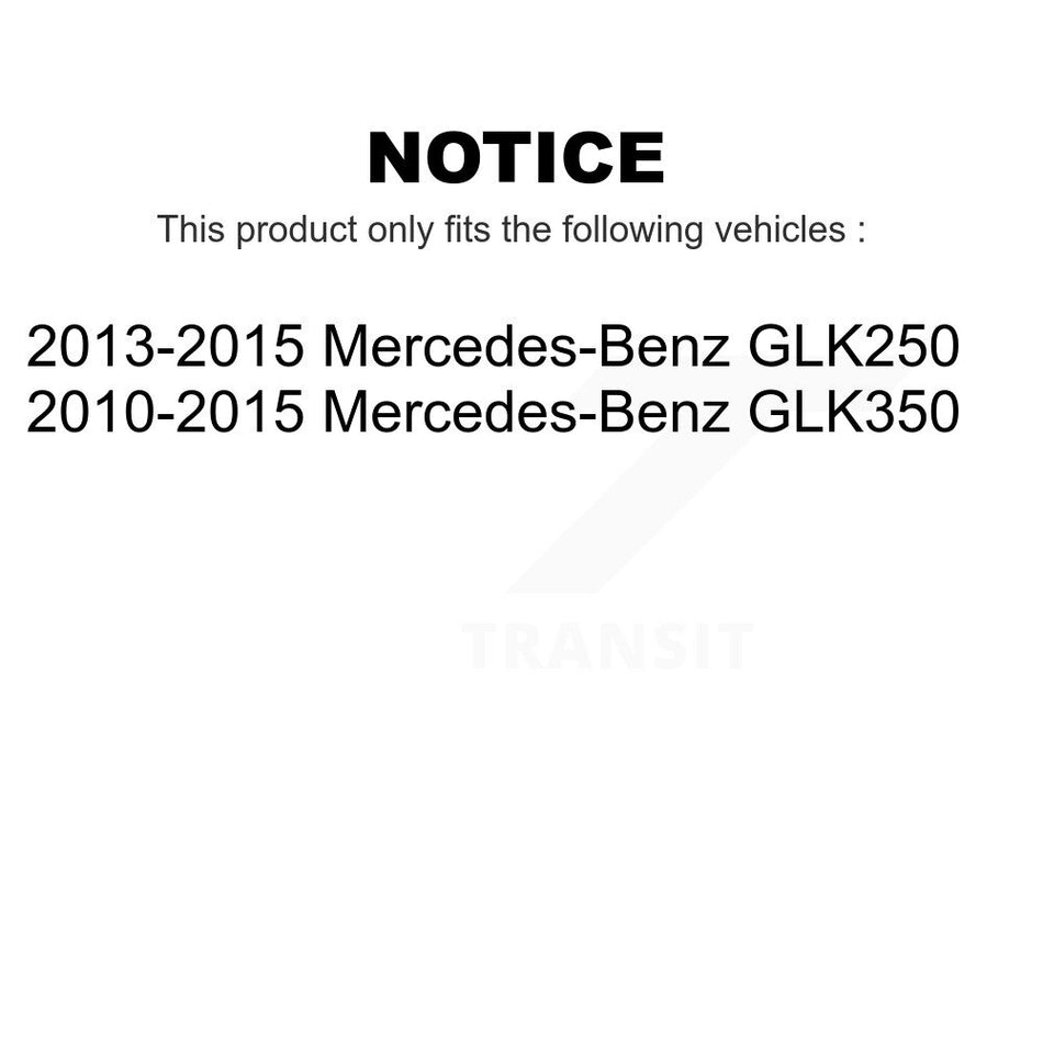 Front Suspension Control Arm And Ball Joint Assembly Pair For Mercedes-Benz GLK350 GLK250 KTR-101552