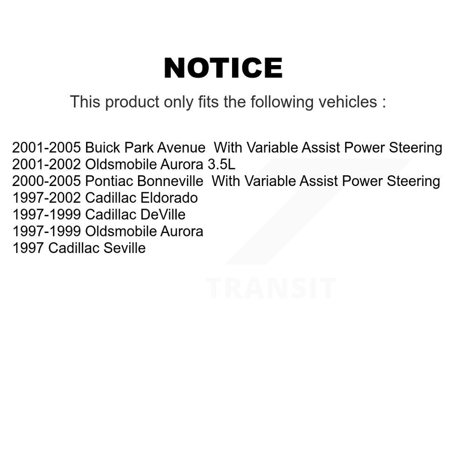 Front Steering Tie Rod End Kit For Cadillac Pontiac Bonneville Buick Park Avenue DeVille Eldorado Oldsmobile Aurora Seville KTR-101862