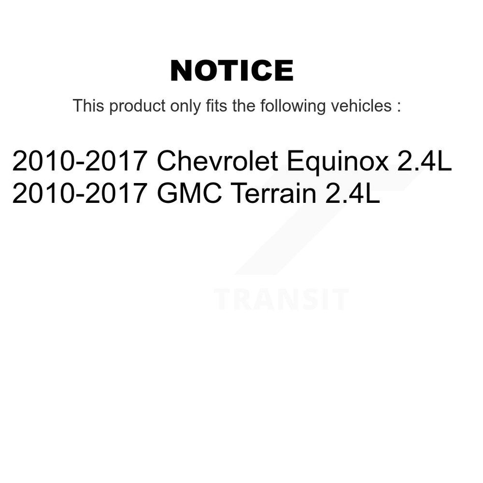 Front Suspension Control Arm And Ball Joint Assembly Steering Tie Rod End Stabilizer Bar Link Kit (8Pc) For 2010-2017 Chevrolet Equinox GMC Terrain 2.4L KTR-102969