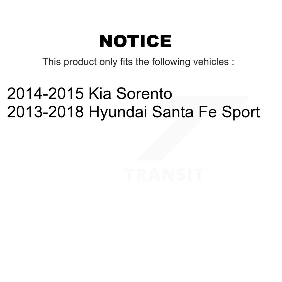 Front Suspension Ball Joint And Tie Rod End Kit For Hyundai Santa Fe Sport Kia Sorento KTR-103003