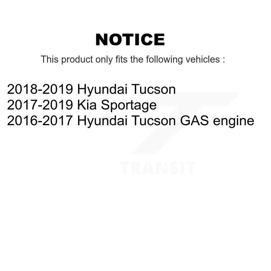 Front Suspension Control Arm And Ball Joint Assembly Stabilizer Bar Link Kit For Hyundai Tucson Kia Sportage KTR-103068