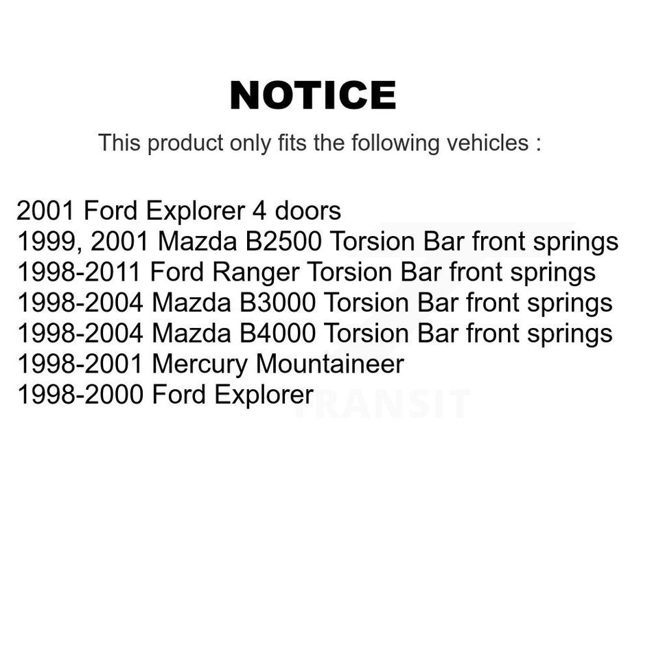 Front Suspension Control Arm And Ball Joint Assembly Steering Tie Rod End Stabilizer Bar Link Kit (8Pc) For Ford Ranger Explorer Mazda Mercury Mountaineer B3000 B4000 B2500 KTR-103182