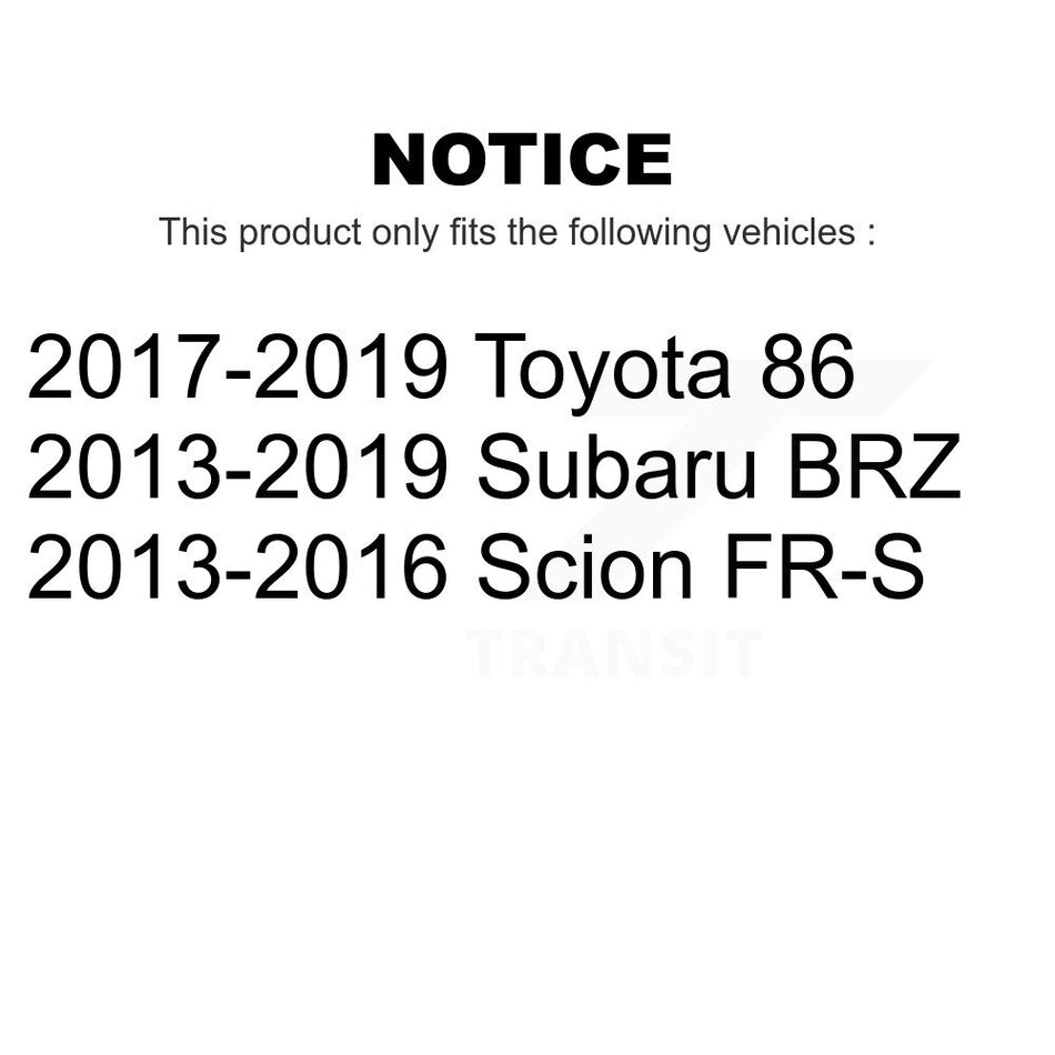 Front Suspension Stabilizer Bar Link Pair For Scion FR-S Subaru BRZ Toyota 86 KTR-103272