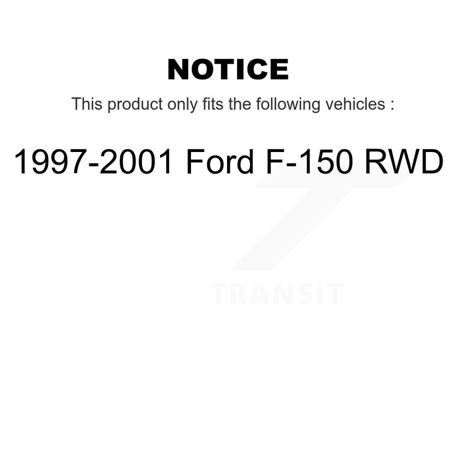 Front Rear Suspension Stabilizer Bar Link Kit For 1997-2001 Ford F-150 RWD KTR-103294