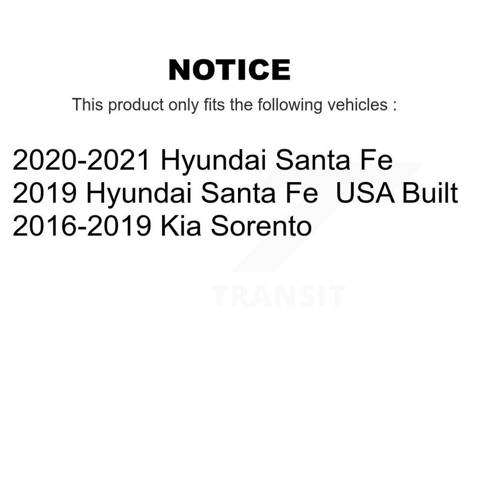 Front Rear Suspension Stabilizer Bar Link Kit For Kia Sorento Hyundai Santa Fe KTR-104164